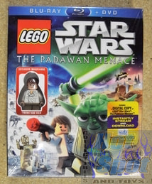 Star Wars The Padawan Menace Lego Dvd