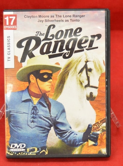 Lone Ranger DVD 17 Episodes 1949