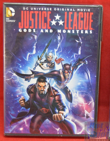 Justice League Gods and Monsters Movie on DVD