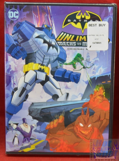 Batman Unlimited Mechs vs Mutants Movie on DVD