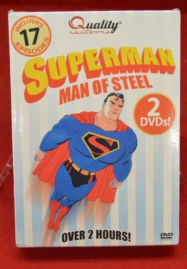 Superman Man of Steel DVD's