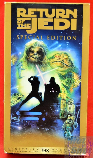 Star wars Return of the Jedi Movie on VHS