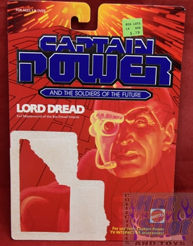 Captain Power Lord dread Card Backer