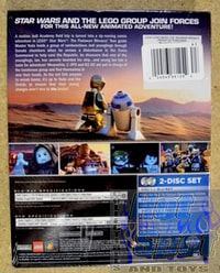 Star Wars The Padawan Menace Lego Dvd