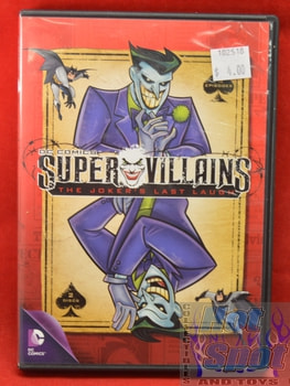 DC Comics Super Villains The Jokers Last Laugh DVD