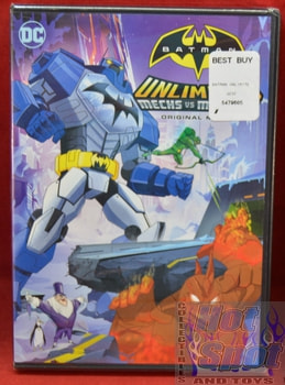 Batman Unlimited Mechs vs Mutants Movie on DVD