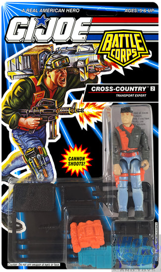 1993 Battle Corps Cross Country Weapons and Accessories