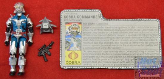 1987 Cobra Commander Accessories and Weapons