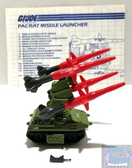 1983 Missile Launcher PAC/RAT Parts