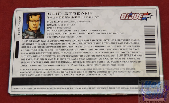 2004 Slip Stream File Card