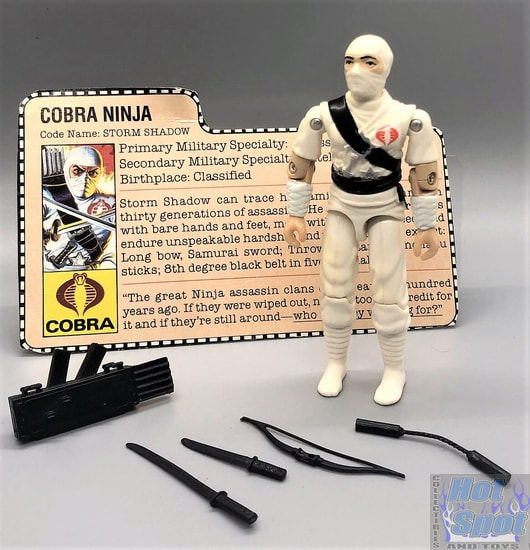 1984 Storm Shadow Weapons and Accessories