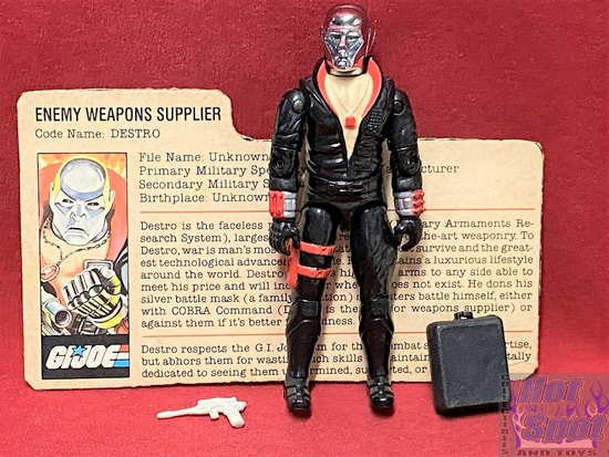 1983 Cobra Destro Figure Parts