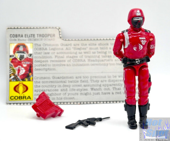 1985 Crimson Guard Weapons & Accessories