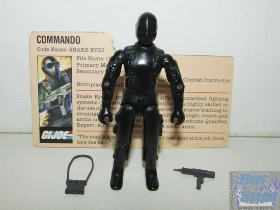 1982 83 Snake Eyes v1 Weapons and Accessories