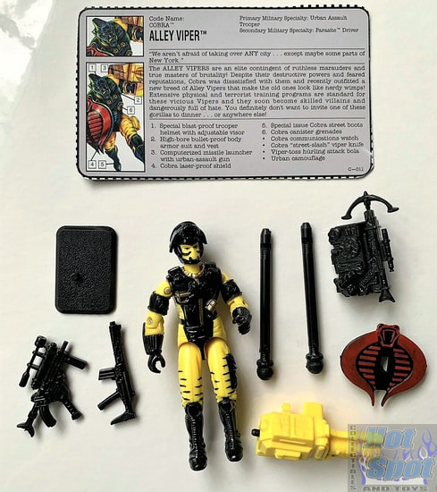 1993 Alley Viper v2 Accessories and Weapons