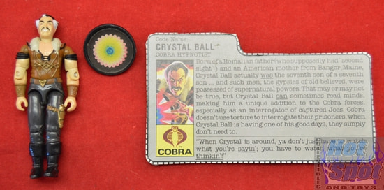 1987 Crystal Ball Accessories and Weapons