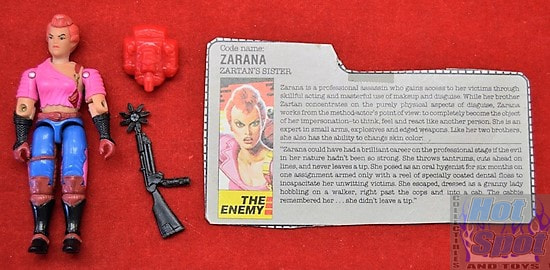 1986 Zarana Weapons and Accessories