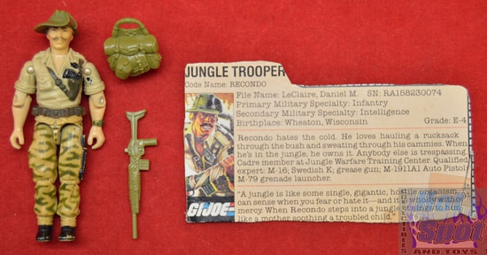 1984 Recondo Weapons and Accessories