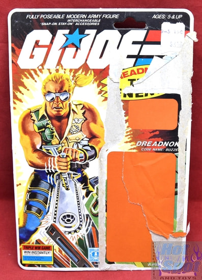 1985 Dreadnok Buzzer Card Backer