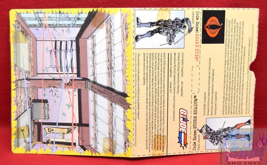 2002 GI Joe vs. Cobra Storm Shadow & Snake Eyes Background File Card