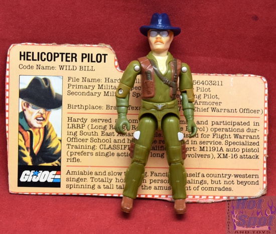 1983 Dragonfly Pilot Wild Bill Figure