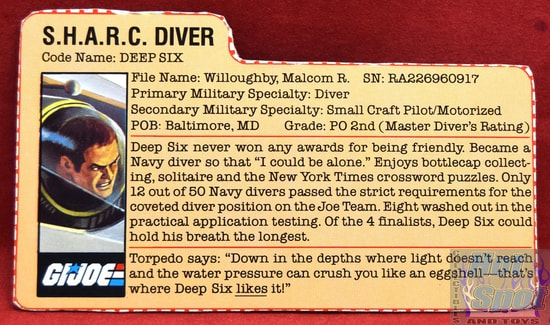 1984 Deep Six S.H.A.R.C. Diver