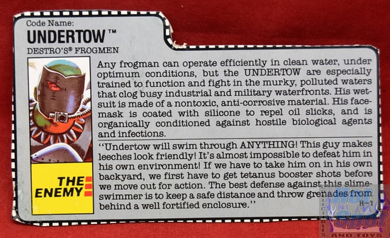 1990 Undertow File Card