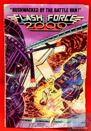 1984 Flash Force 2000 Comic Booklet