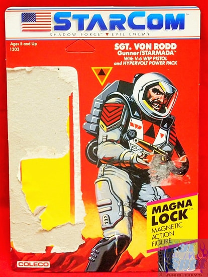 Magna Lock Magnetic Action Figure Card Back