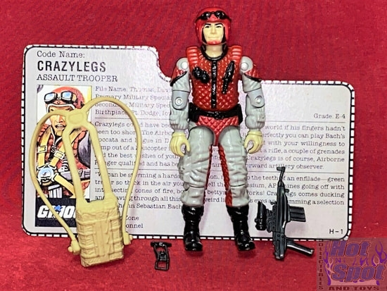 1987 Crazylegs Weapons and Accessories