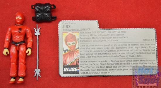 1987 Jinx Weapons and Accessories