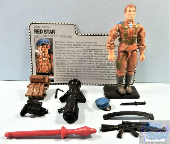 1991 Red Star Accessories and Weapons