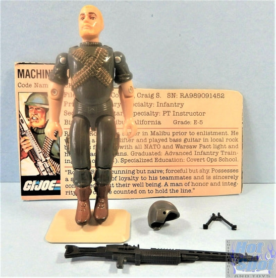 1982 Rock N' Roll Straight Arm Figure / Parts