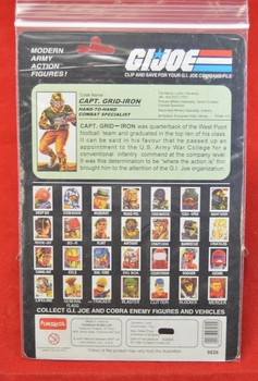 Funskool Capt Grid Iron Card Backer