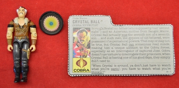 1987 Crystal Ball Figure & Parts