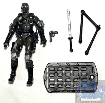 2009 25th Anniversary Snake Eyes Greatest Battles Set v39 Accessories