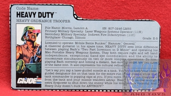 1991 Heavy Duty File Card