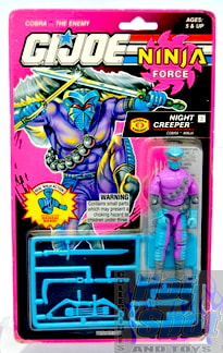 1992 Ninja Force Night Creeper Carded