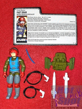 1987 Fast Draw Weapons and Accessories
