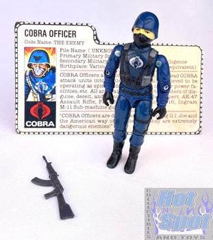 1982 '83 Cobra Officer Weapons & Accessories