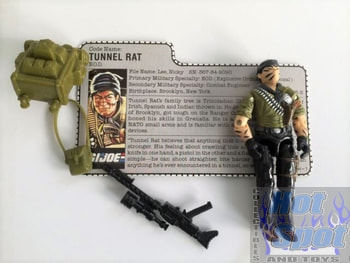 1987 Tunnel Rat Figure & Parts