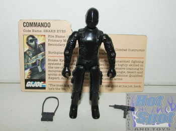 1983 Snake Eyes v1 Weapons and Accessories