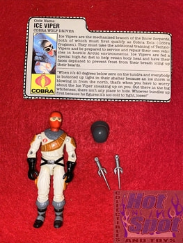 1987 Ice Viper Figure & Parts