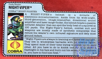 1989 Night Viper File Card