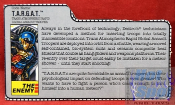 1989 T.A.R.G.A.T. TARGAT File Card
