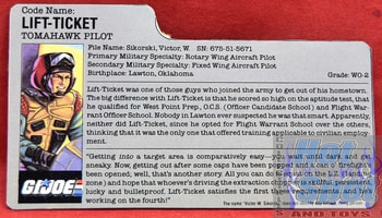 1986 Lift-Ticket Tomahawk Pilot File Card