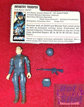 1982 Grunt Weapons and Accessories