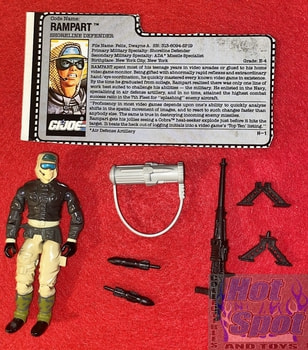 1990 Rampart Weapons and Accessories