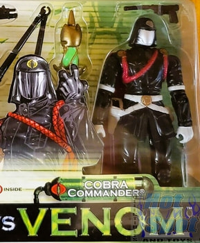 2003 Valor v. Venom Cobra Commander Weapons and Accessories
