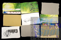 Lot of 9 File Cards